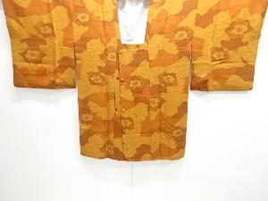 抽象花模様道行コート